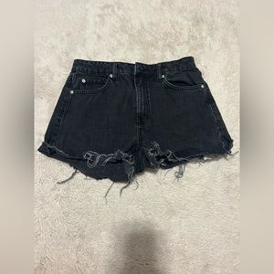 Garage Denim Mom Jean Shorts